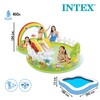 Игровой центр Intex "Мой сад" с разбрызгивателем, горкой и игрушками (290х180х104см) 57154NP  - Интернет-магазин детских товаров Pelenka66 Екатеринбург