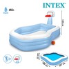 Игровой центр Intex "Семейный" с баскетбольным кольцом + мяч (257х188х135см) 57183NP - Интернет-магазин детских товаров Pelenka66 Екатеринбург