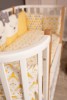 Кроватка детская Incanto Nuvola 3 в 1 цвет белый/бук ( + 2 матраса) - Интернет-магазин детских товаров Pelenka66 Екатеринбург