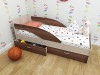Кровать детская Кроха (антошка) с бортиком - Интернет-магазин детских товаров Pelenka66 Екатеринбург
