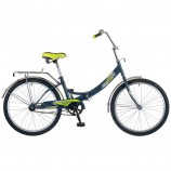 Велосипед 2-х "24" Novatrack FS складной серый/зеленый 52037-КХ - Интернет-магазин детских товаров Pelenka66 Екатеринбург